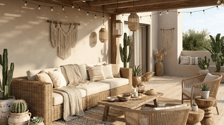 carrelage terrasse effet bois pour extérieur cosy et durable